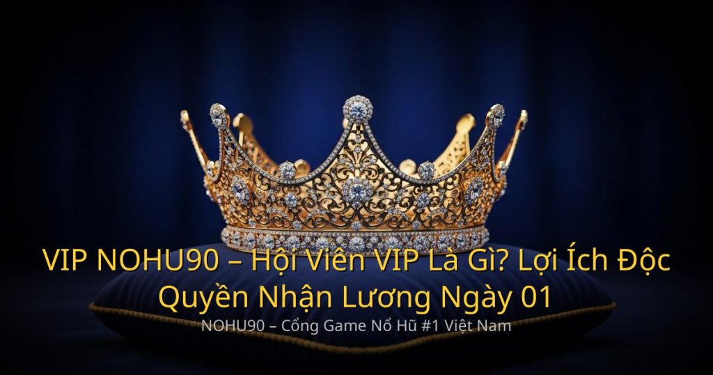 VIP NOHU90 – Hội Viên VIP Là Gì? Lợi Ích Độc Quyền Nhận Lương Ngày 01