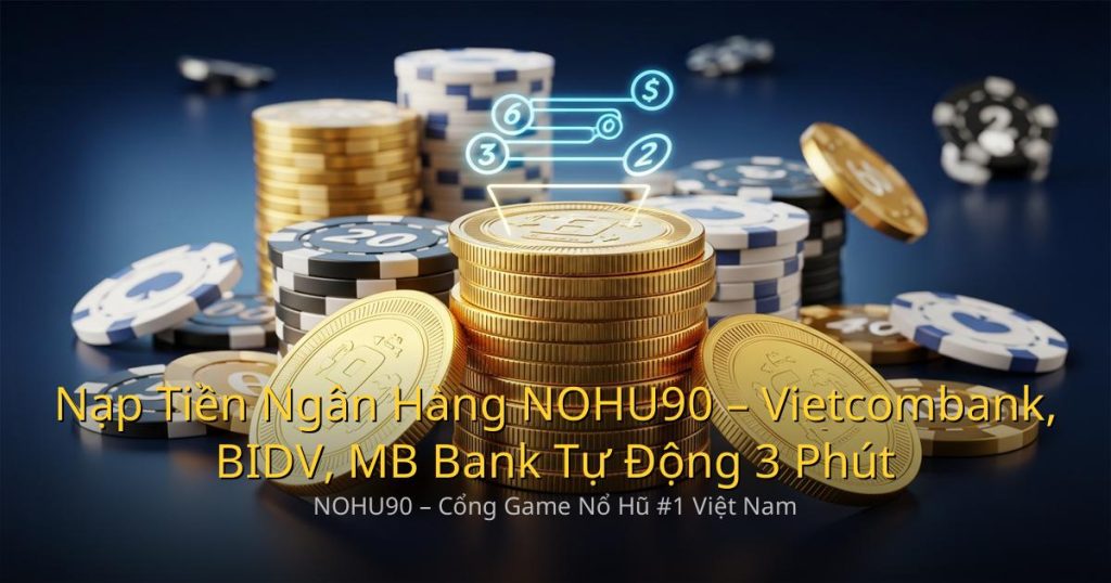 Nạp Tiền Ngân Hàng NOHU90 – Vietcombank, BIDV, MB Bank Tự Động 3 Phút